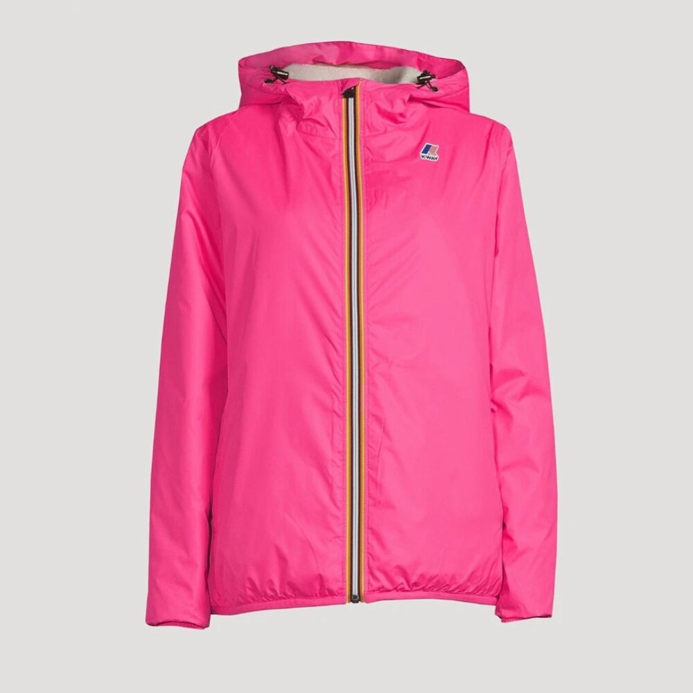 K-Way x J.Crew Claude Le Vrai 3.0 Short Jacket Festival Pink Unisex Small